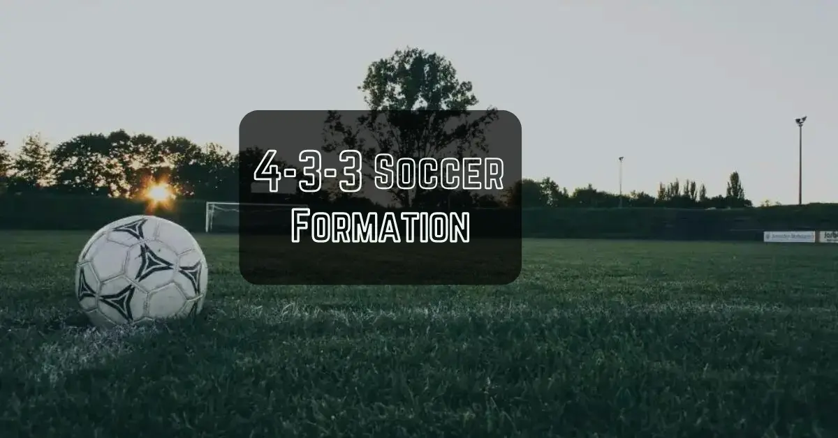 4-3-3 soccer formation.