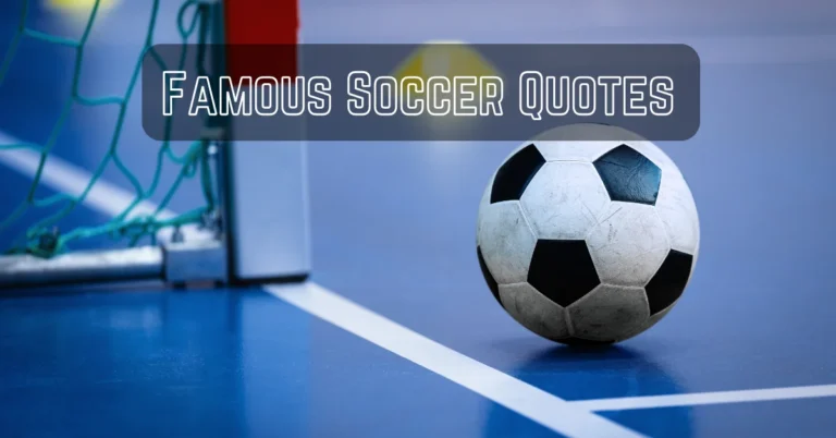 Famous Soccer Quotes By Soccer Players And Coaches
