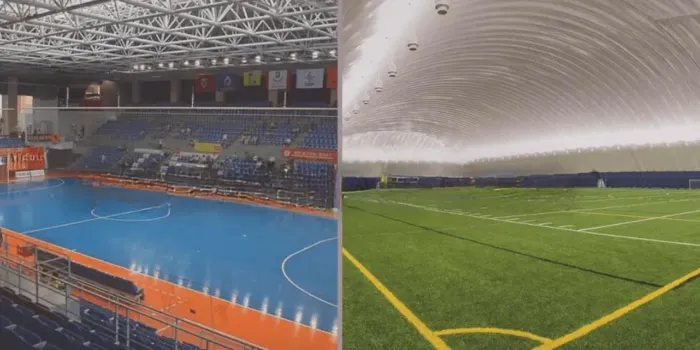 Location of the game in Futsal Vs Indoor Soccer