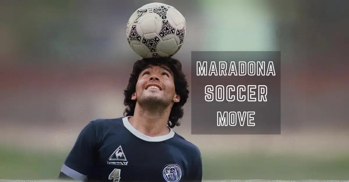 Maradona soccer move.