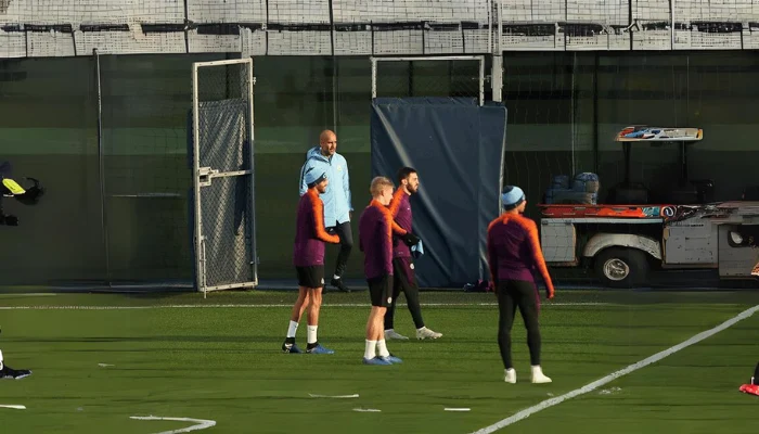 Pep Guardiola uses rondo for training sessions