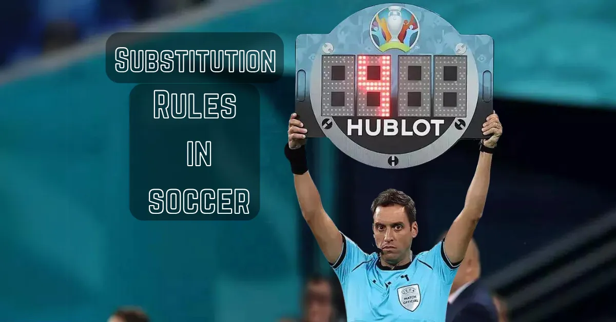 Rules For Subs In soccer.